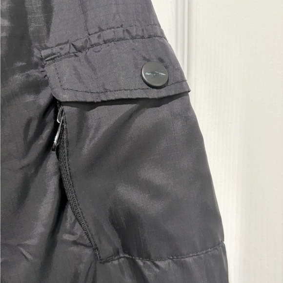 2/$25 Five Four Charcoal Autumn Bomber Jacket with Snap Pockets - Picture 4 of 10